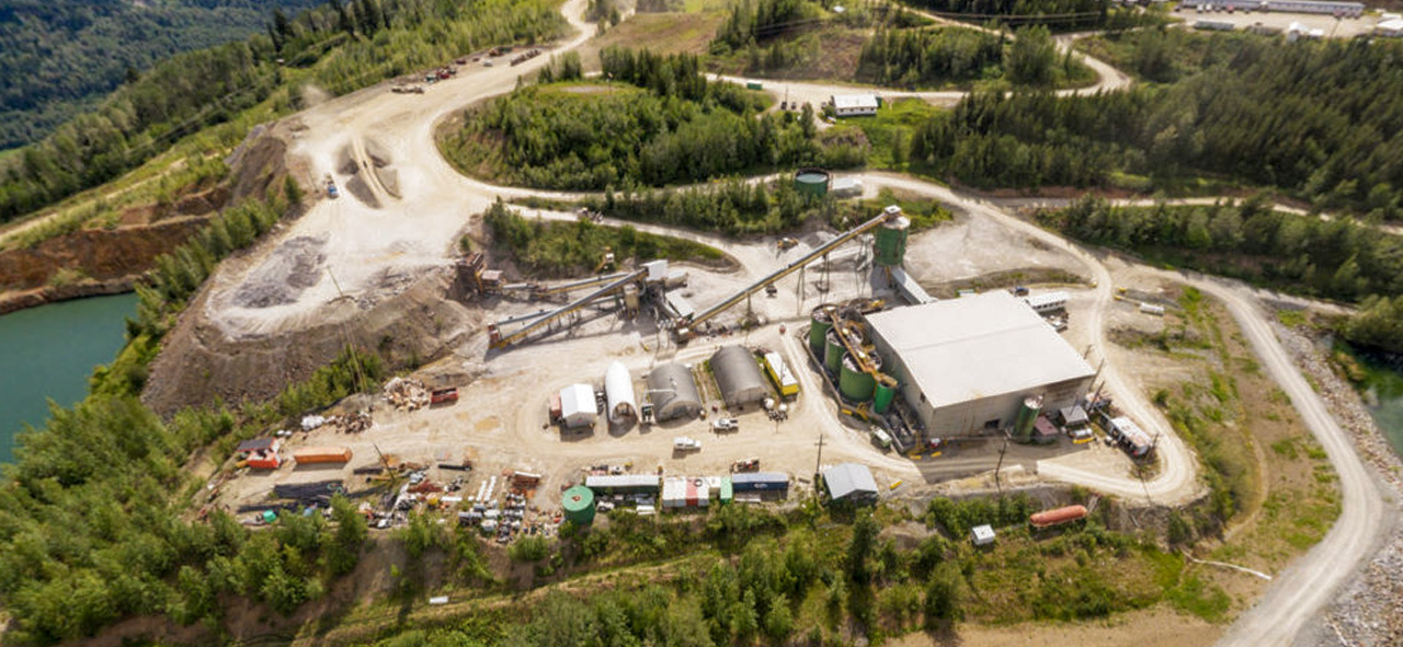 Site of the Cariboo Gold operation