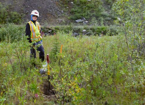 Source Environmental Associates principal Rina Freed in the field.
